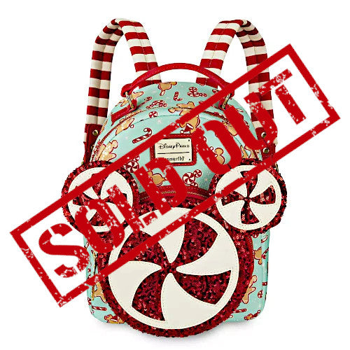 Loungefly Disney Parks Christmas 2024 Snacks Mini Backpack