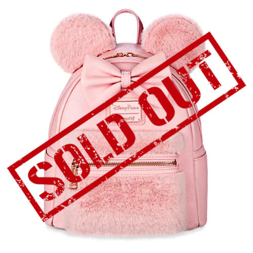 Minnie Mouse Loungefly Mini Backpack, Piglet Pink
