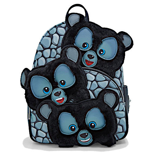 brave loungefly mini backpack EXCLUSIVE DROP: Loungefly Disney Pixar Brave Harris, Hubert & Hamish Bear Brothers Mini Backpack