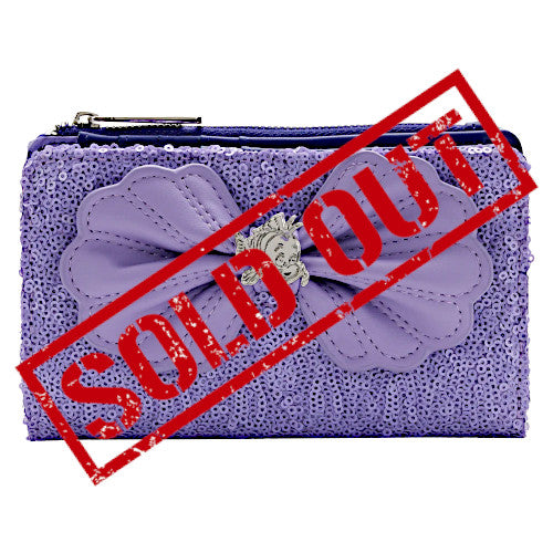 EXCLUSIVE RESTOCK: Loungefly Disney Princess Ariel Sequin Wallet - 2/28/23