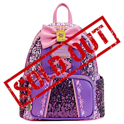 Loungefly Disney Tangled Young Rapunzel in Tiara Mini Backpack - BoxLunch  Exclusive