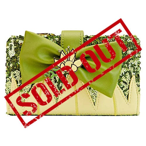 EXCLUSIVE DROP: Loungefly Disney Princess Tiana Sequin Wallet - 1/27/23