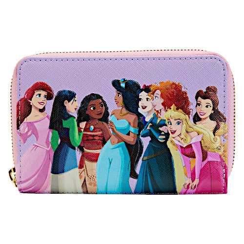 Loungefly Disney Princess Zip Around Wallet