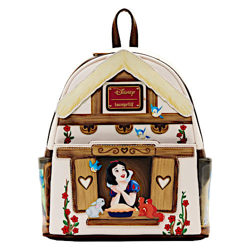 disney snow white mini backpacks Exclusive - Snow White Window Scene Mini Backpack | Officially Licensed | Plastic/Vegan Leather