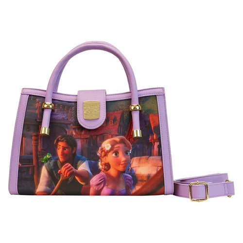 Loungefly Disney Tangled Princess Scenes Crossbody Bag