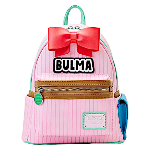 dragon ball z backpack louis vuitton EXCLUSIVE DROP: Loungefly Dragon Ball Bulma Cosplay Mini Backpack