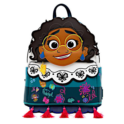 disney encanto mini backpack EXCLUSIVE DROP: Loungefly Encanto La Familia Madrigal Mirabel Cosplay Mini Backpack