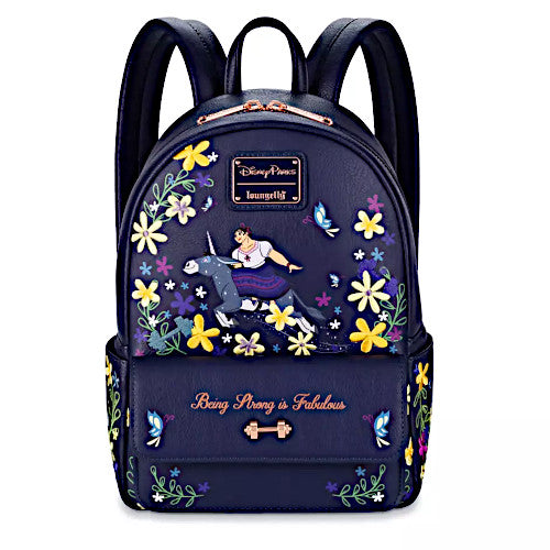 cheap disney mini backpack Loungefly Luisa Mini Backpack, Encanto
