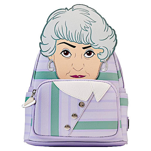 girly mini backpacks Loungefly Golden Girls Dorothy Cosplay Womens Double Strap Shoulder Bag Purse