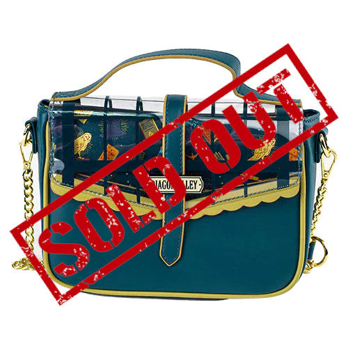 EXCLUSIVE DROP: Loungefly Harry Potter Diagon Alley Crossbody Bag