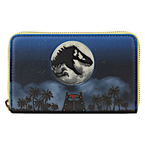 Loungefly Jurassic Park 30th Anniversary Dino Moon Glow Wallet