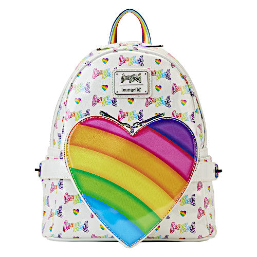 Loungefly lisa Frank iridescent mini backpack authentic