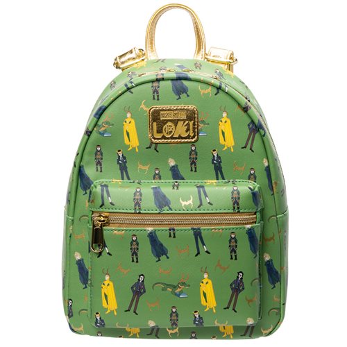 EXCLUSIVE DROP: Loungefly Marvel Multi-Loki Mini Backpack - 3/17/23
