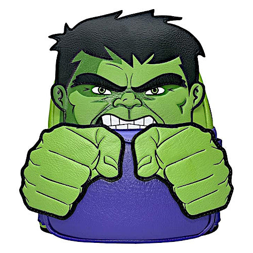 hulk mini backpack EXCLUSIVE DROP: Loungefly Marvel The Incredible Hulk Cosplay Mini Backpack