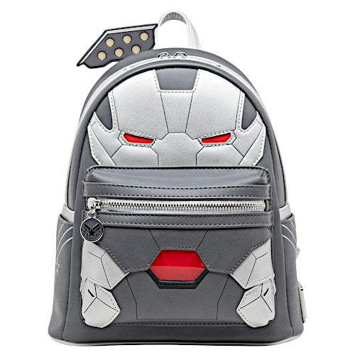infinity war loungefly mini backpack Loungefly Marvel Light Up War Machine Cosplay Mini Backpack - 707 Street Exclusive