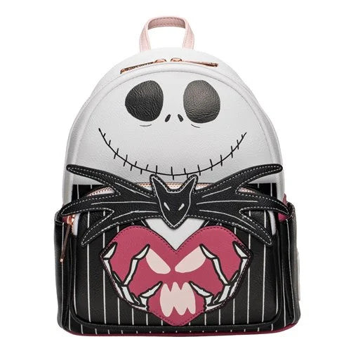 EXCLUSIVE DROP: Loungefly Nightmare Before Christmas Jack Skellington Valentine Cosplay Mini Backpack - 12/13/22