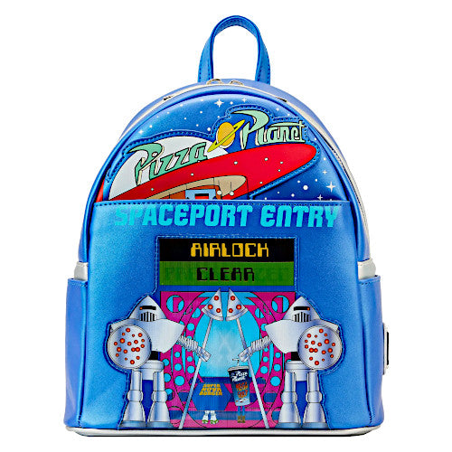 Loungefly Pixar Toy Story Pizza Planet Space Entry Mini Backpack