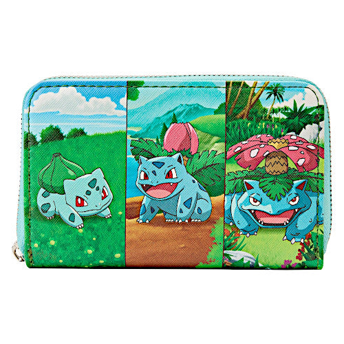 Loungefly Pokemon Bulbasaur Evolutions Wallet