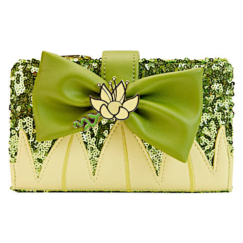 EXCLUSIVE RESTOCK: Loungefly Disney Princess Tiana Sequin Wallet - 5/3/23