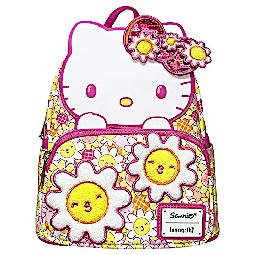 Loungefly Sanrio Hello Kitty Retro Floral Cosplay Mini Backpack Loungefly Sanrio Hello Kitty Retro Floral Cosplay Mini Backpack