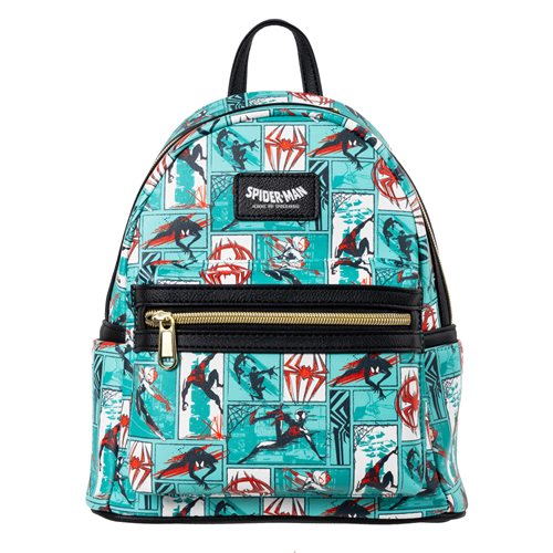 EXCLUSIVE DROP: Loungefly Spider-Man Across The Spider-Verse Comic Strip Mini Backpack - 2/21/23