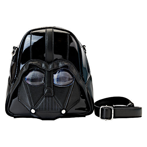 Loungefly Star Wars Darth Vader Figural Helmet Crossbody Bag