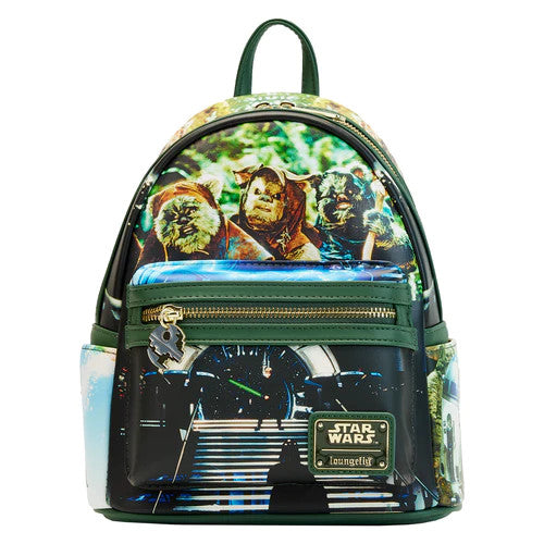 Loungefly Star Wars Return Of The Jedi Movie Scenes Final Frames Mini Backpack