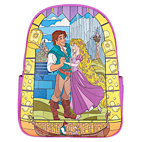 EXCLUSIVE DROP: Loungefly Tangled Stained Glass Mini Backpack - 1/19/23