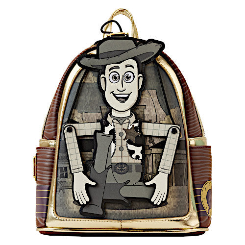EXCLUSIVE DROP: Loungefly Toy Story Woody’s Roundup Puppet Mini Backpack - 5/5/23