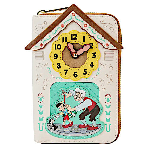 EXCLUSIVE DROP: Loungefly WonderCon 2023 Disney Pinocchio Cuckoo Clock Wallet (LE 1000) - 3/24/23