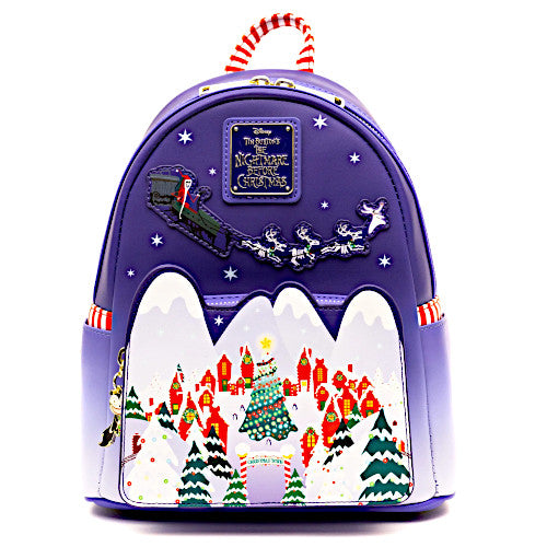 funko nightmare before christmas mini backpack TNBC Santa Jack in Christmas Town US Exclusive Backpack
