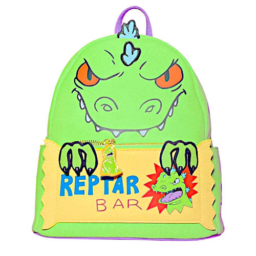 EXCLUSIVE DROP: Loungefly Nickelodeon Rugrats Reptar Cosplay Mini Backpack 6/25/22