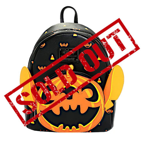 EXCLUSIVE RESTOCK: Loungefly Disney Lilo & Stitch Jack-O'-Lantern Stitch Mini Backpack - 11/3/22