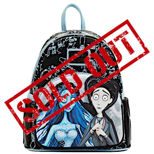 EXCLUSIVE DROP: Loungefly SDCC 2022 Corpse Bride Glow In The Dark Mini Backpack - 7/21/22 (Modern Pinup)