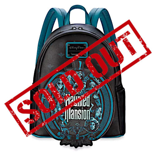 Loungefly Disney Parks Haunted Mansion Glow in the Dark purchases Mini Backpack