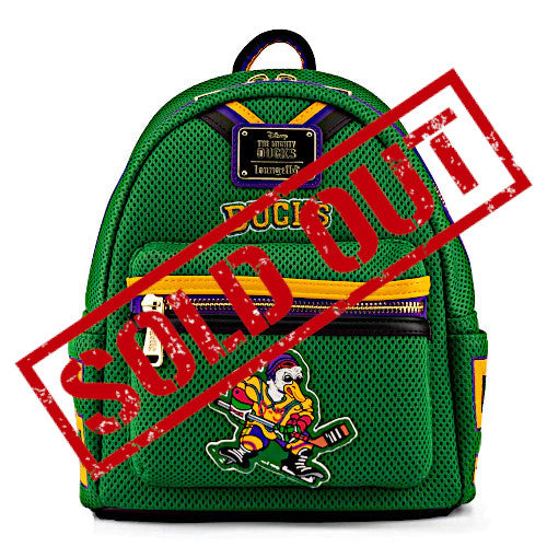 EXCLUSIVE DROP: Loungefly LACC 2021 Mighty Ducks Cosplay Mini Backpack - 12/3/21