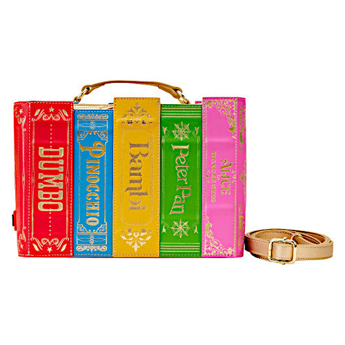 EXCLUSIVE DROP: Stitch Shoppe By Loungefly Classic Disney Books Crossbody Bag & Pin - 3/28/23