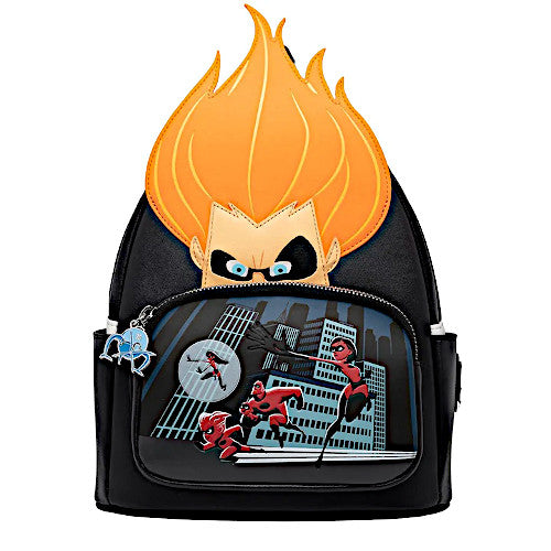 disney pixar incredibles mini backpack EXCLUSIVE DROP: Loungefly Disney Pixar The Incredibles Villains Scene Syndrome Mini Backpack
