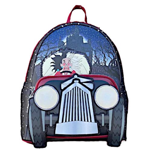 EXCLUSIVE DROP: Loungefly Disney 101 Dalmatians Cruella De Vil Villain Castle Series Mini Backpack - 4/22/22