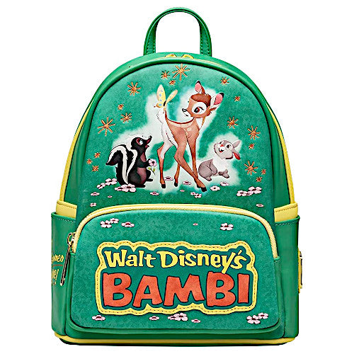 Bambi Triple Pocket Mini-Backpack