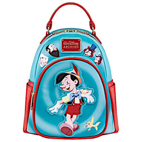 EXCLUSIVE DROP Loungefly Walt Disney Archives Pinocchio Mini Backpack LF Lounge VIP