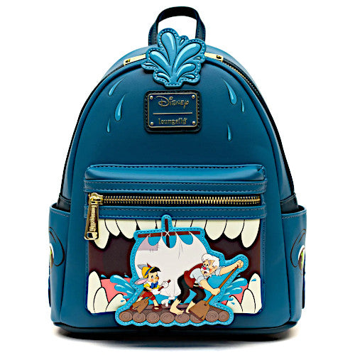 EXCLUSIVE DROP: Loungefly Disney Pinocchio Monstro Mini Backpack