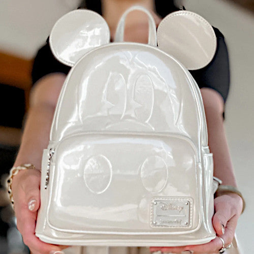 EXCLUSIVE DROP: Loungefly Disney Pearl Mickey Mouse Mini Backpack