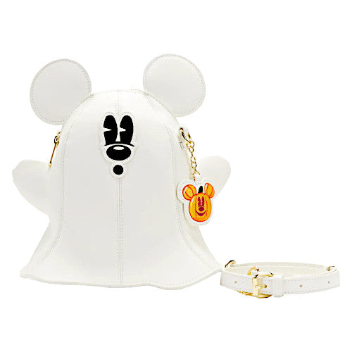 Stitch Shoppe By Loungefly Mickey Mouse Ghost Glow In The Dark Crossbody Bag