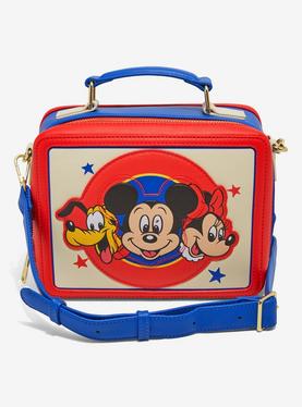 Loungefly Mickey Mouse and Friends Classic Stars Crossbody Bag