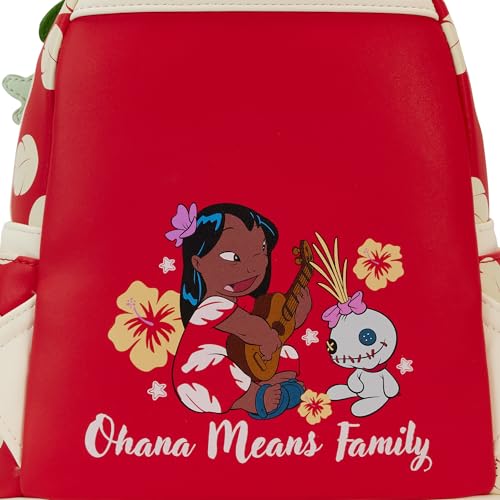 Loungefly Disney: Lilo and Stitch - Lilo Cosplay Mini-Backpack with Coin Purse, Amazon Exclusive