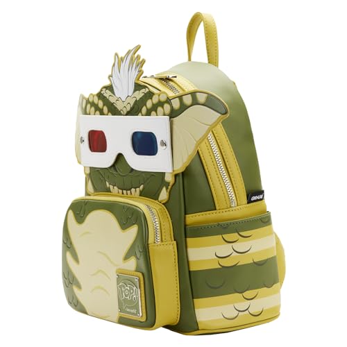 POP by LOUNGEFLY Gremlins Stripe Cosplay Mini Backpack with Removeable 3D Glasses