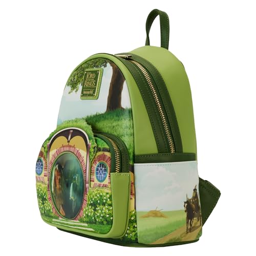 Loungefly WB The Lord of the Rings - The Shire Mini-Backpack, Amazon Exclusive