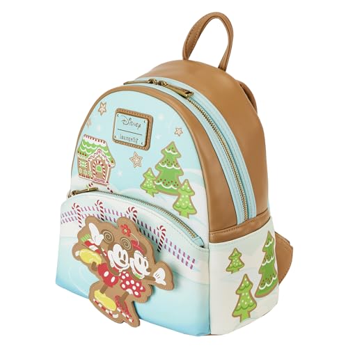 Loungefly Gingerbread hot 2021 Minnie and Mickey backpack