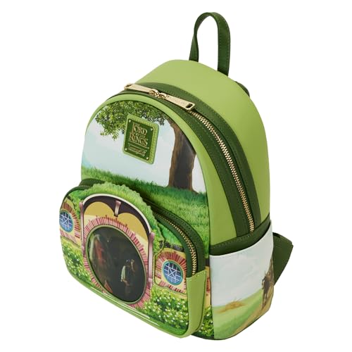 Loungefly WB The Lord of the Rings - The Shire Mini-Backpack, Amazon Exclusive